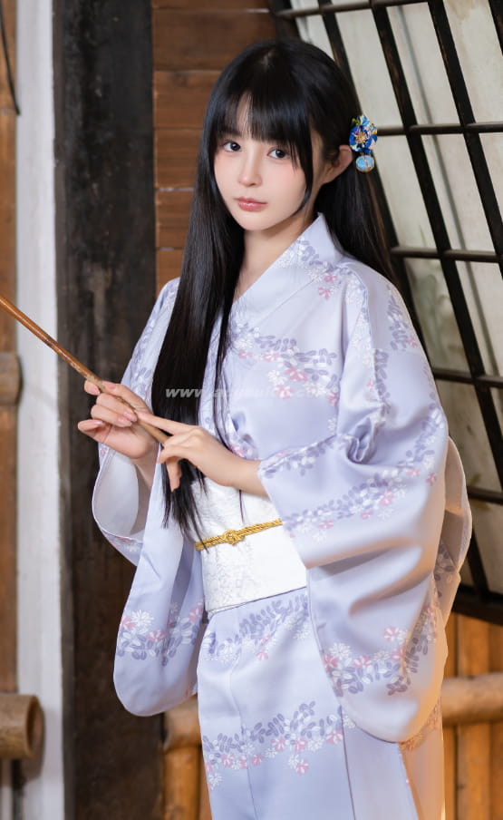 桜井宁宁新买了和服浴衣，宁宁子同学来到乡下泡温泉