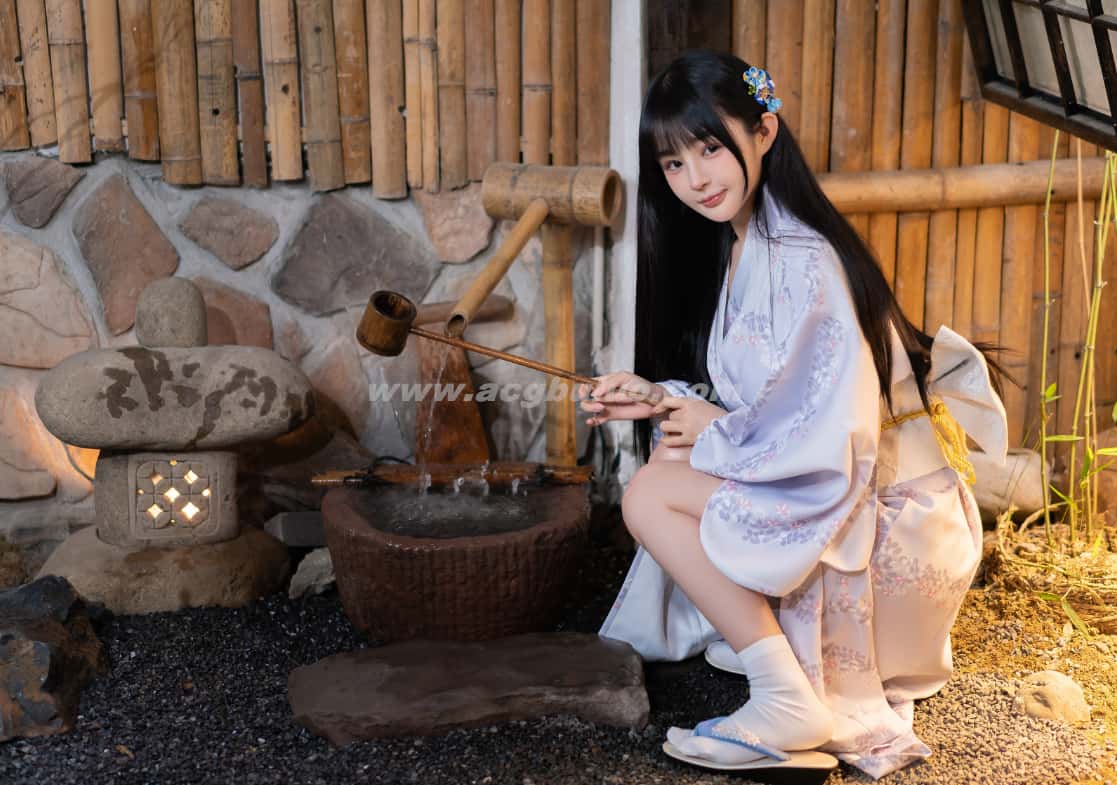 桜井宁宁新买了和服浴衣，宁宁子同学来到乡下泡温泉