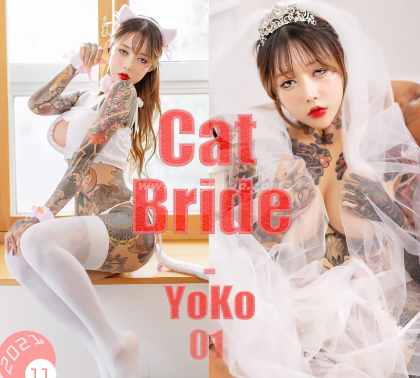 [yoko] NO.001 [Saint Photo Life] YoKo Vol.01 Cat Bride [85P-337MB]插图